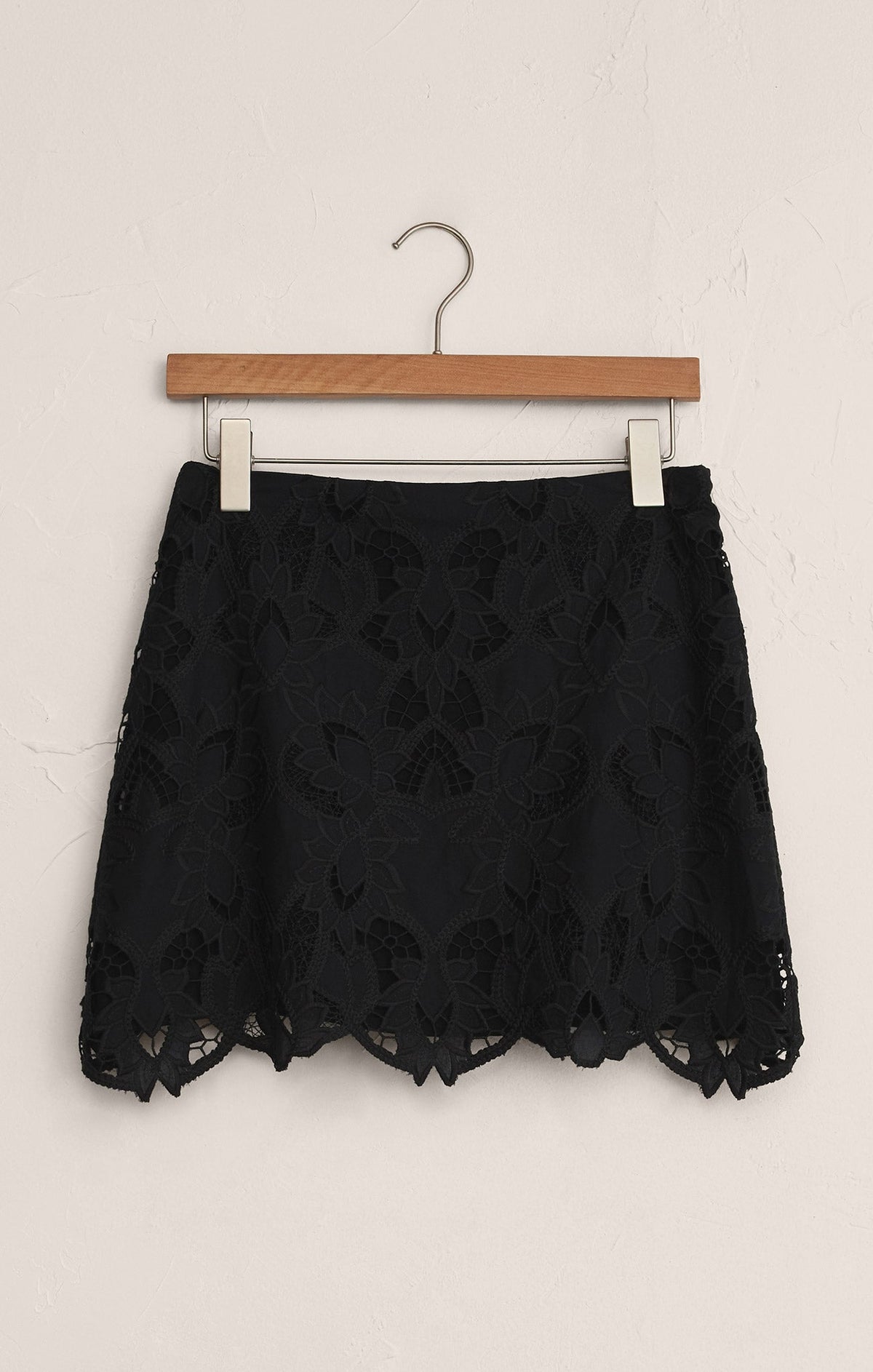Siren Embroidered Mini Skirt