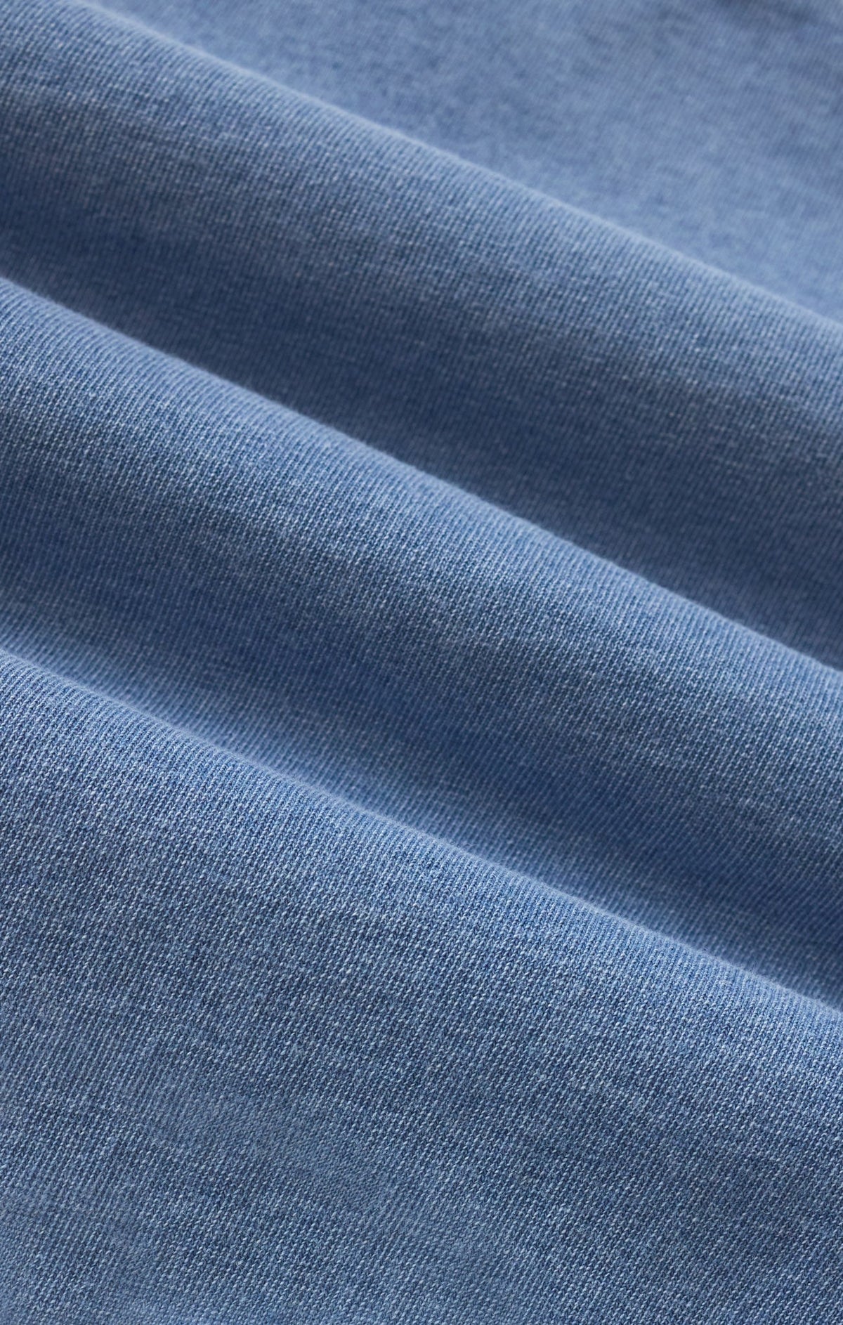 Reese Jersey Denim Button Up