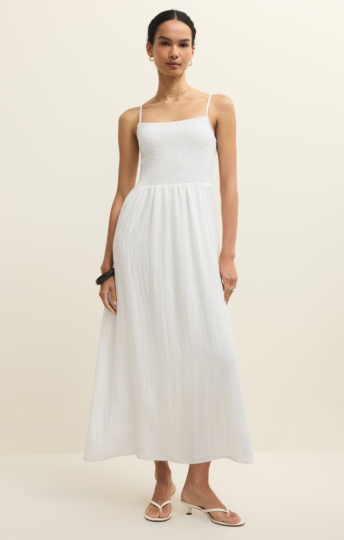 Bayside Airy Gauze Maxi Dress