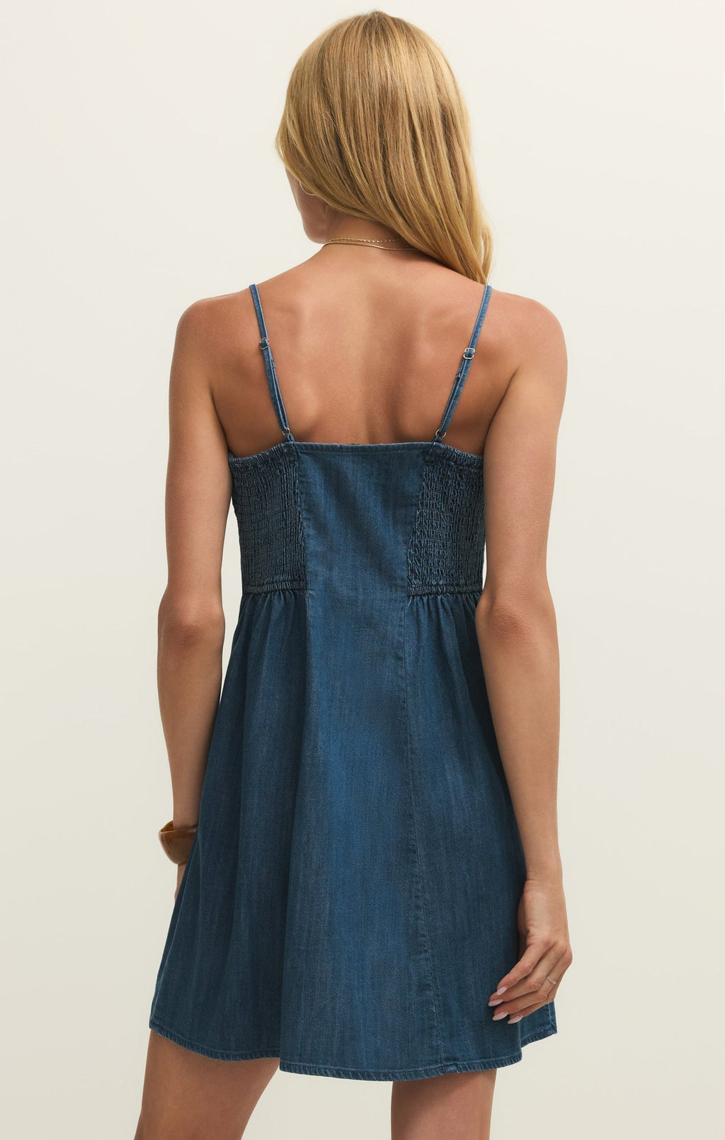 Angel Eyes Denim Mini Dress