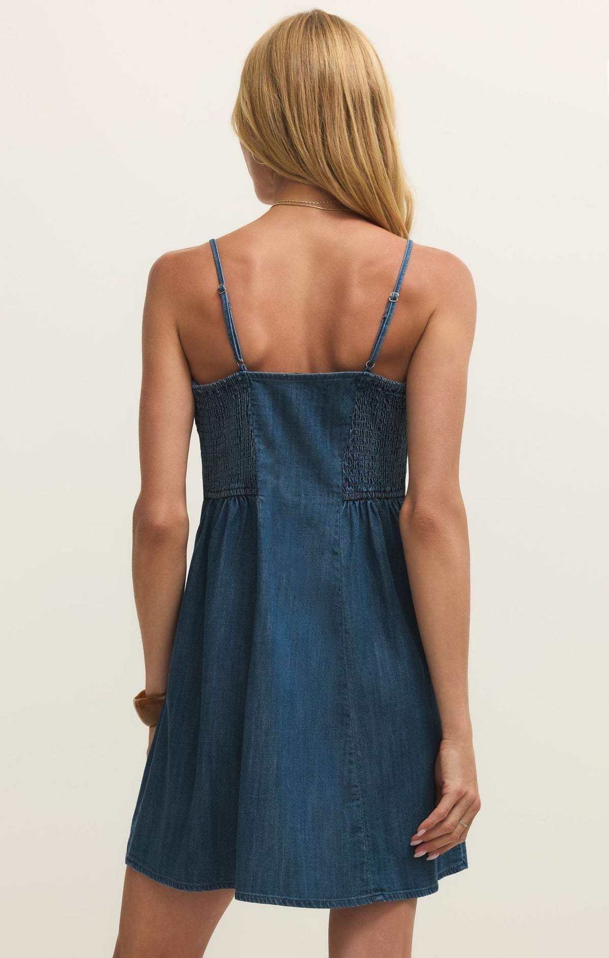 Angel Eyes Denim Mini Dress