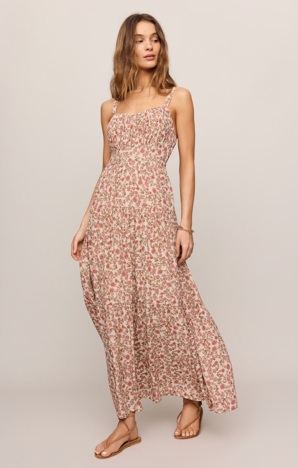 Mindy Floral Maxi Dress