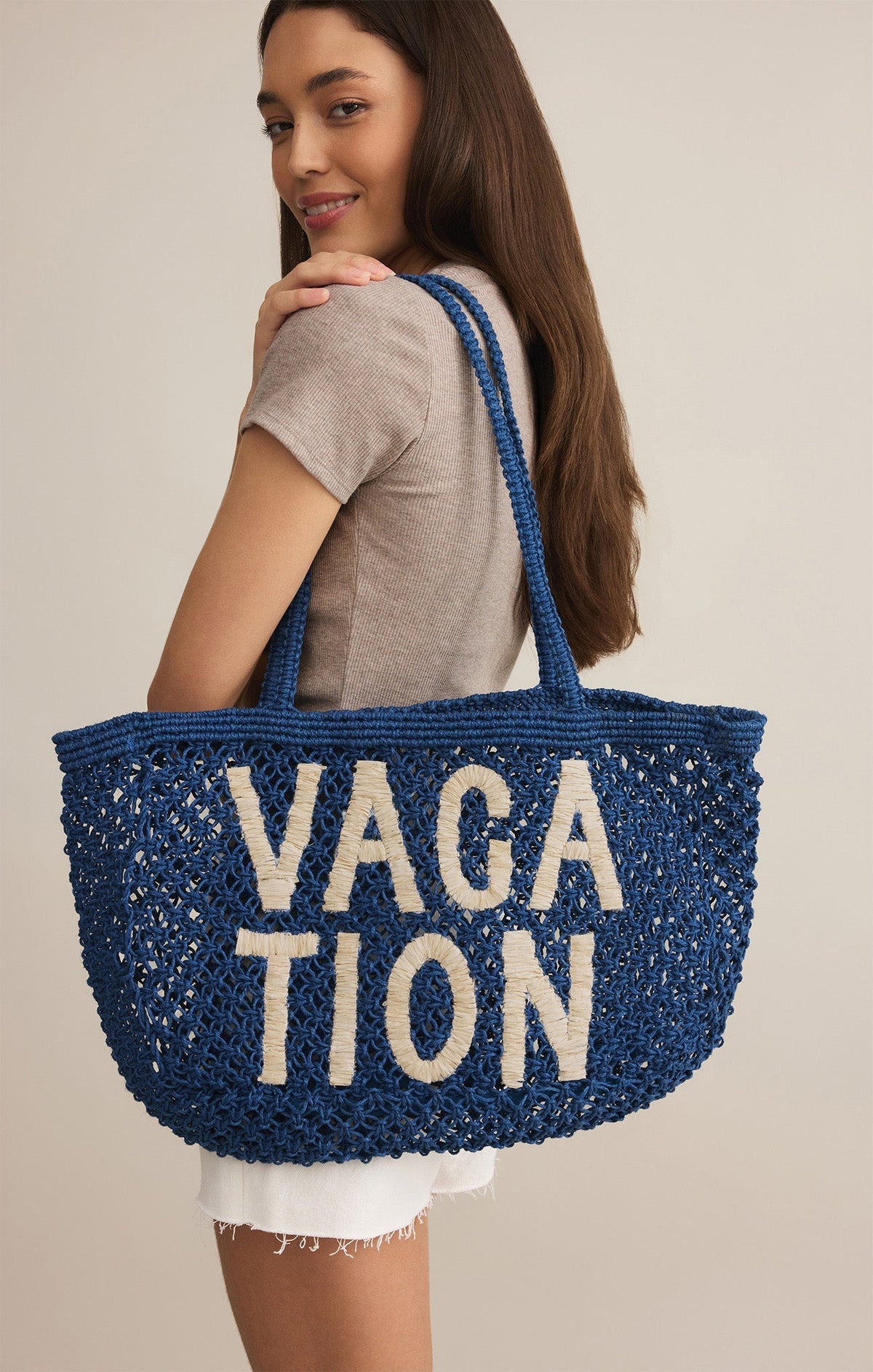Woven Jute Tote Bag