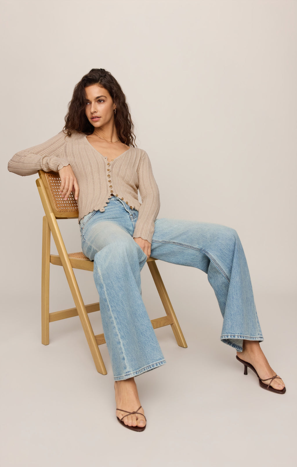 Landa Pointelle Top