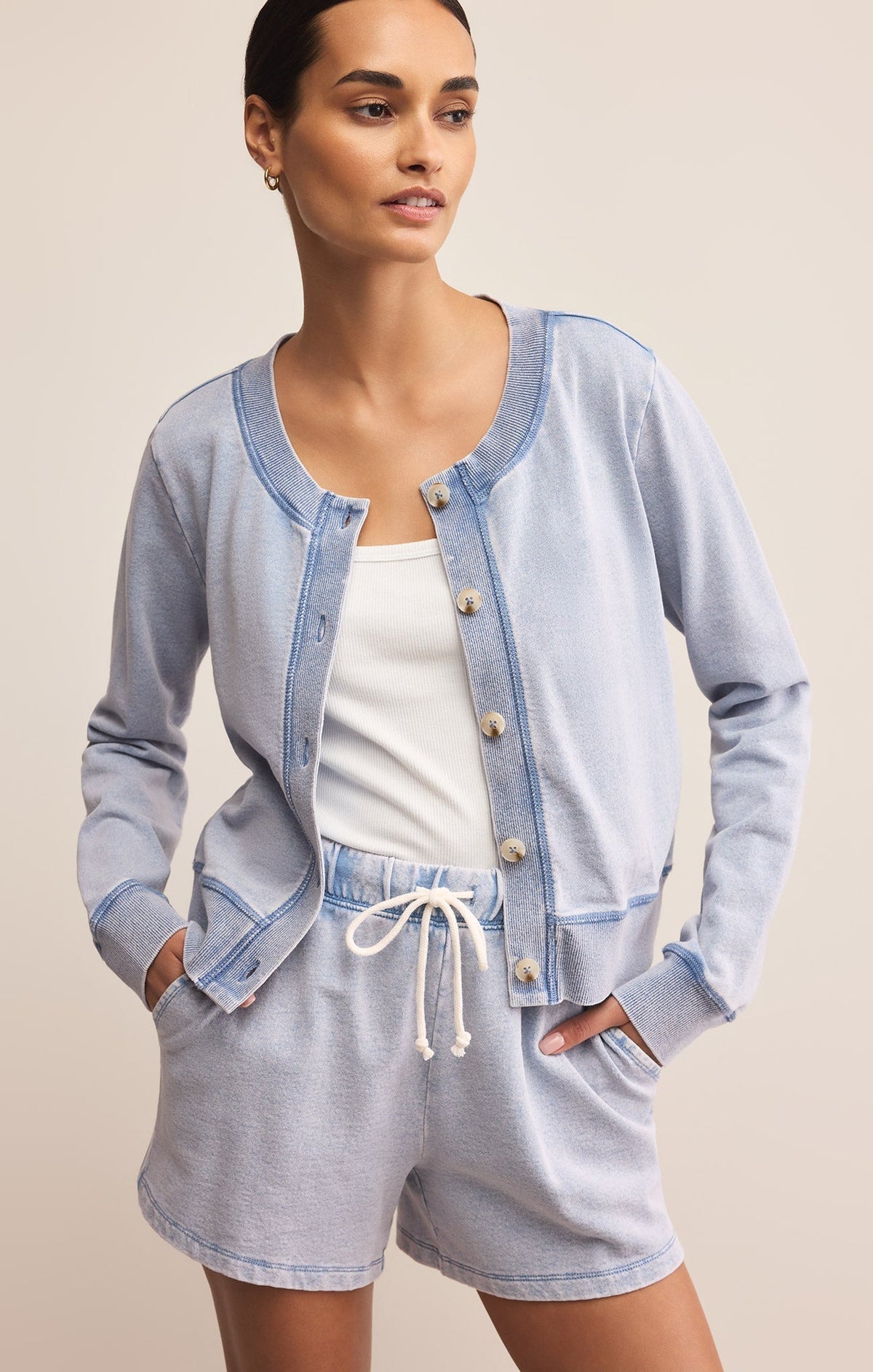 Hunter Knit Denim Short
