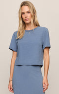 Stellan Jersey Denim Tee