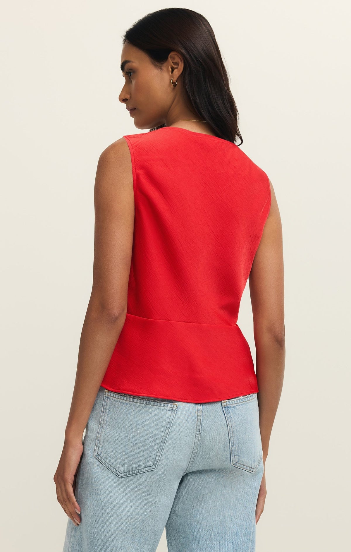 Luana Luxe Satin Top