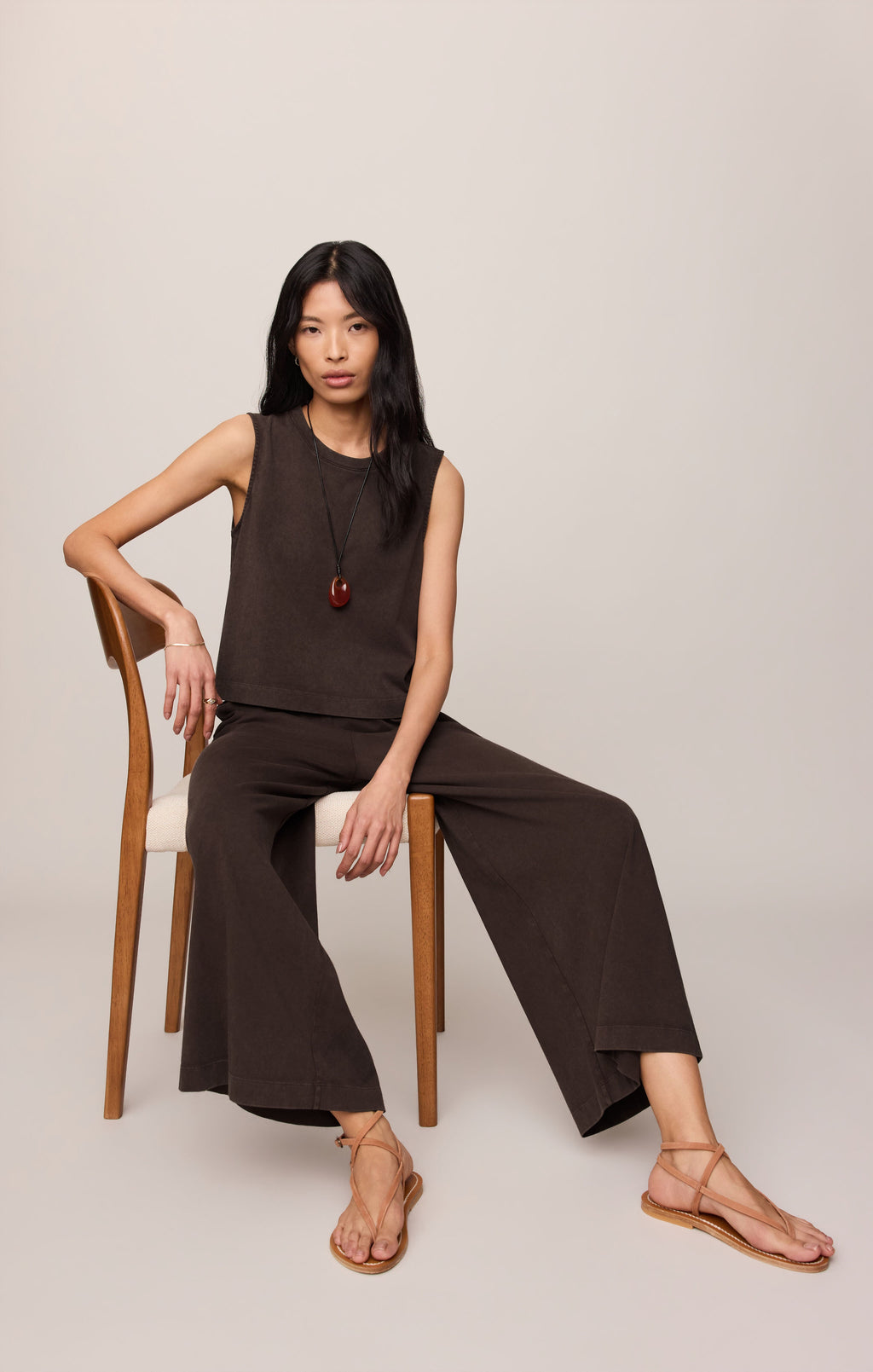 Sloane Cotton Jersey Tank