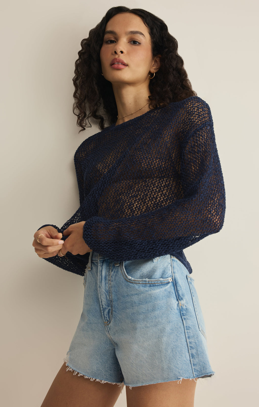 Open Terrain Crochet Sweater