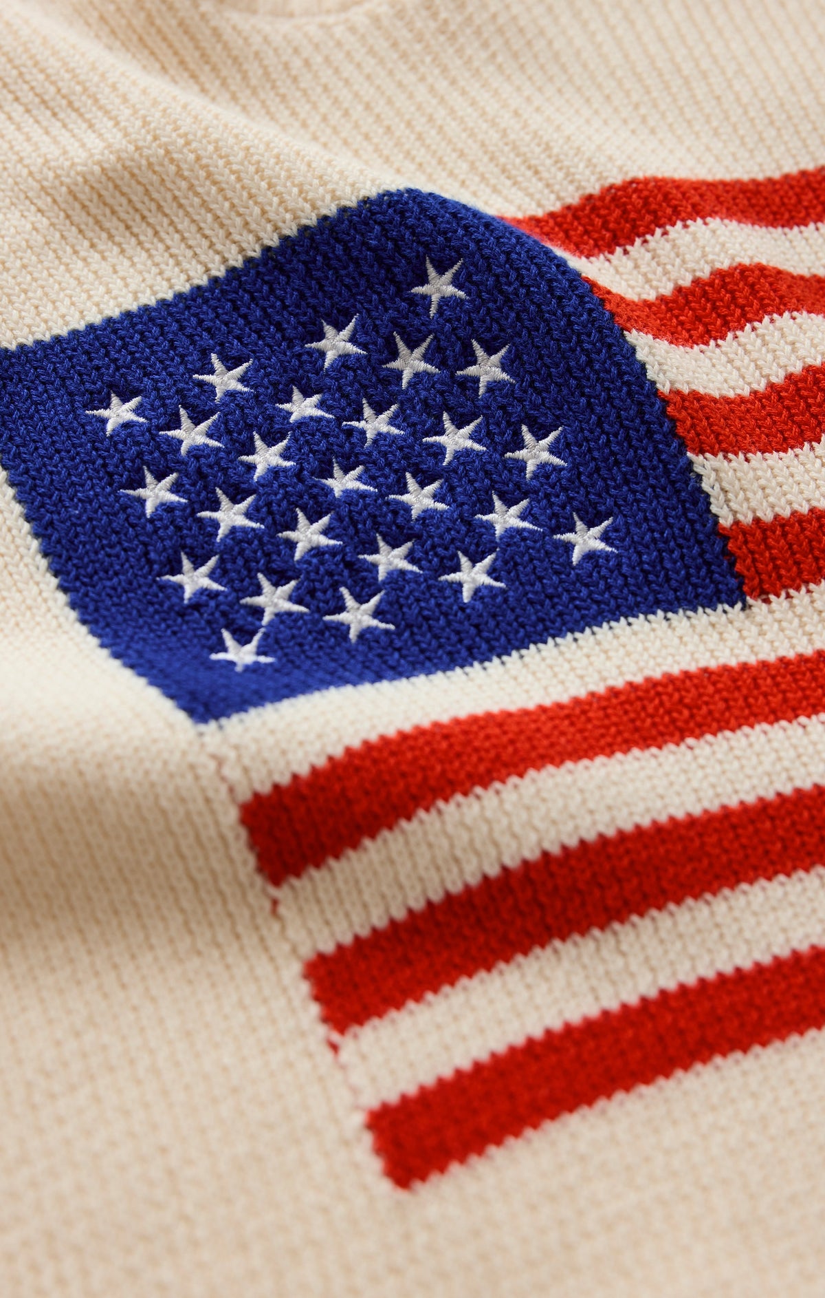 Sleeveless Patriot Sweater