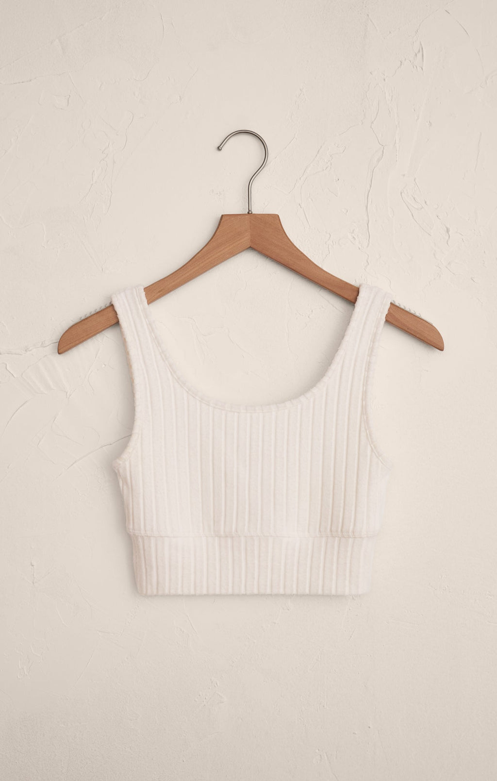 Zoe Silky Rib Tank Bra