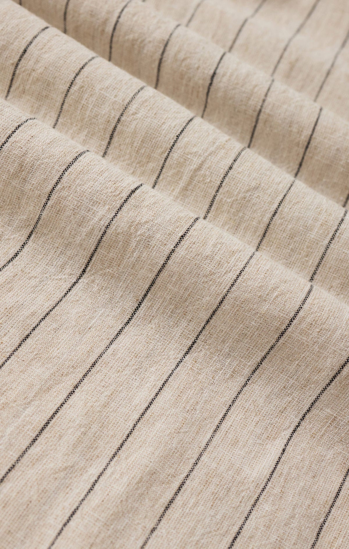 Henri Striped Linen Wide Leg Pant