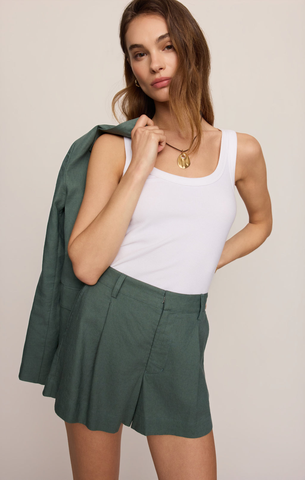 Vantage Linen Short