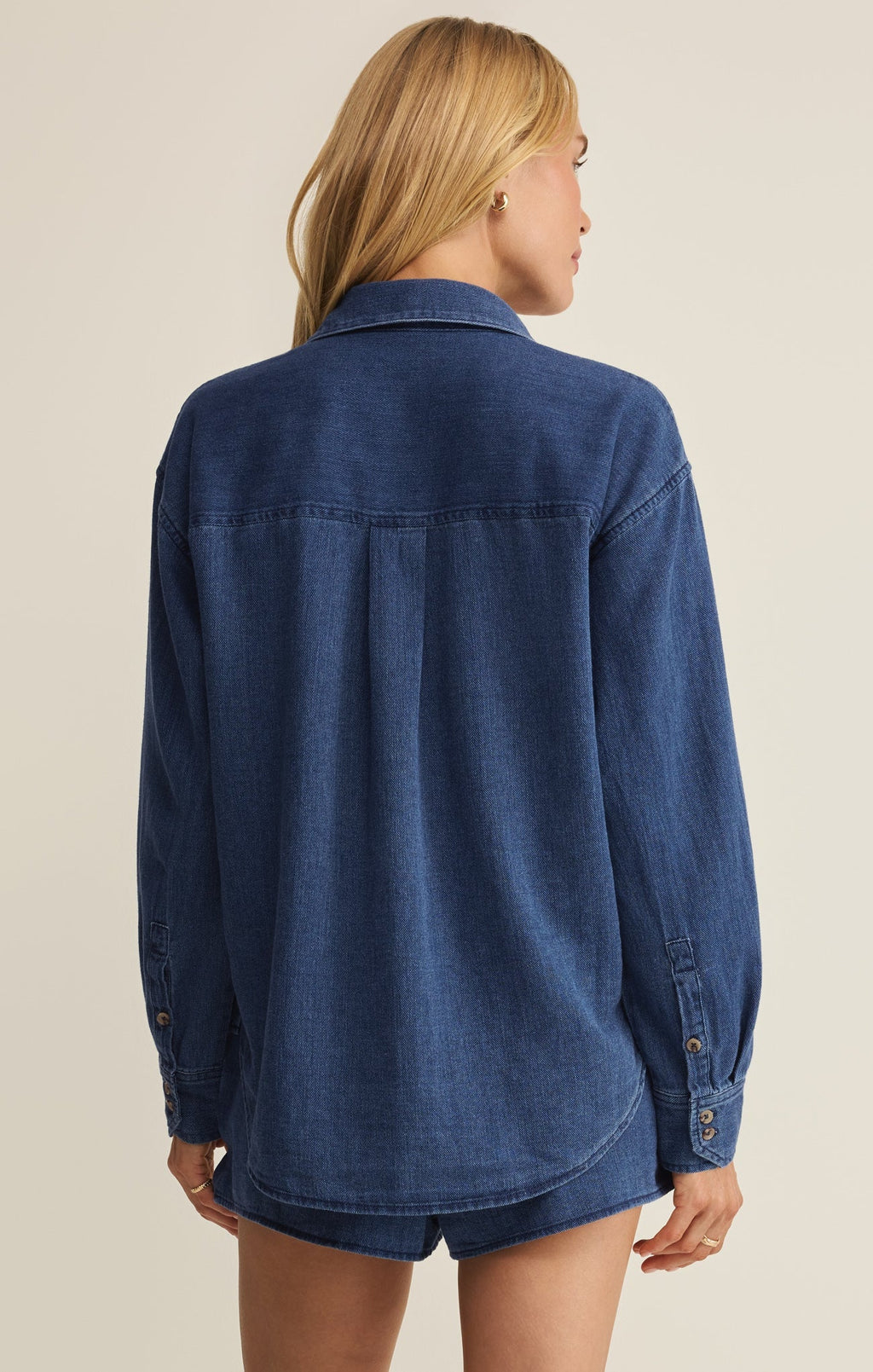 The Perfect Twill Button Up
