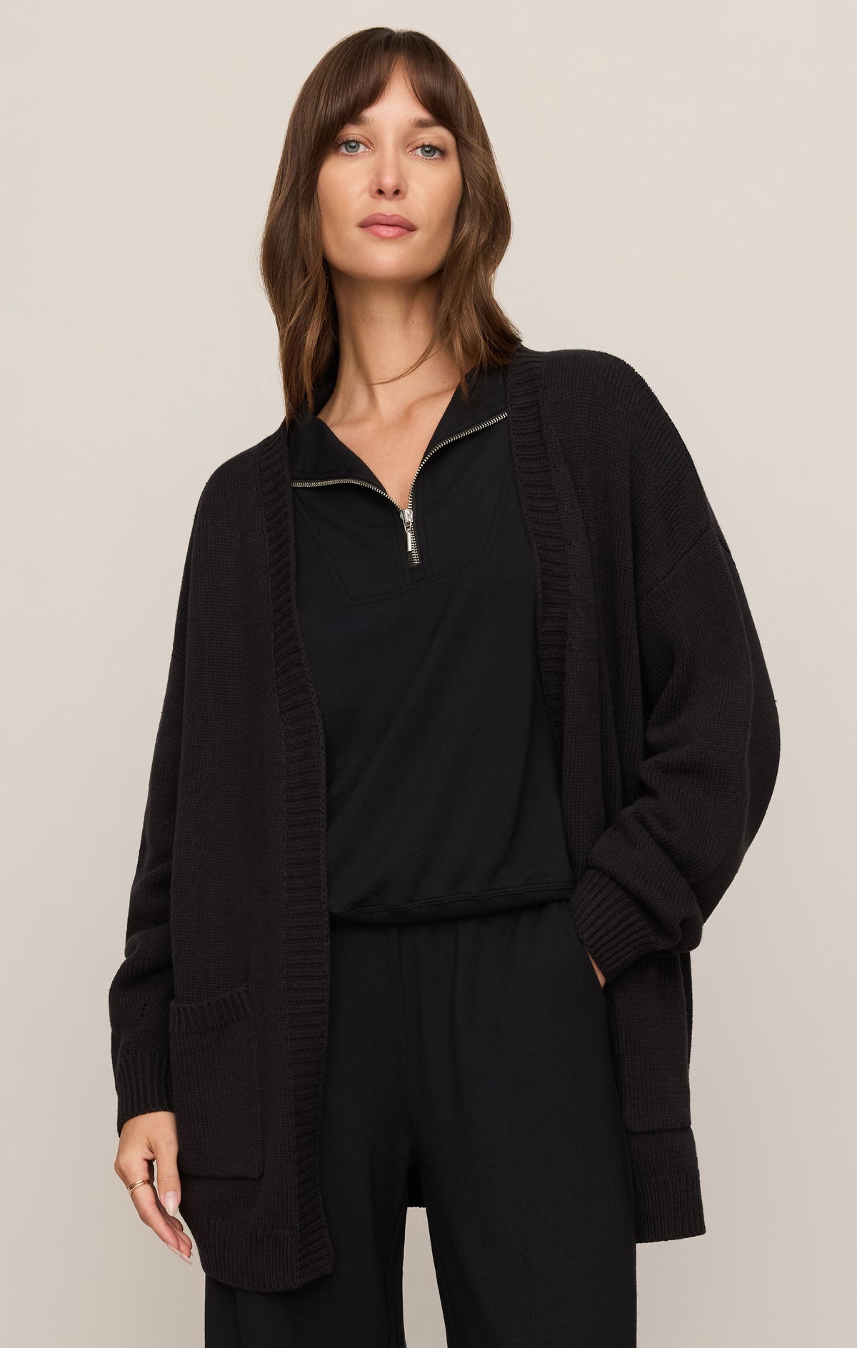 Sanborn Open Cardigan