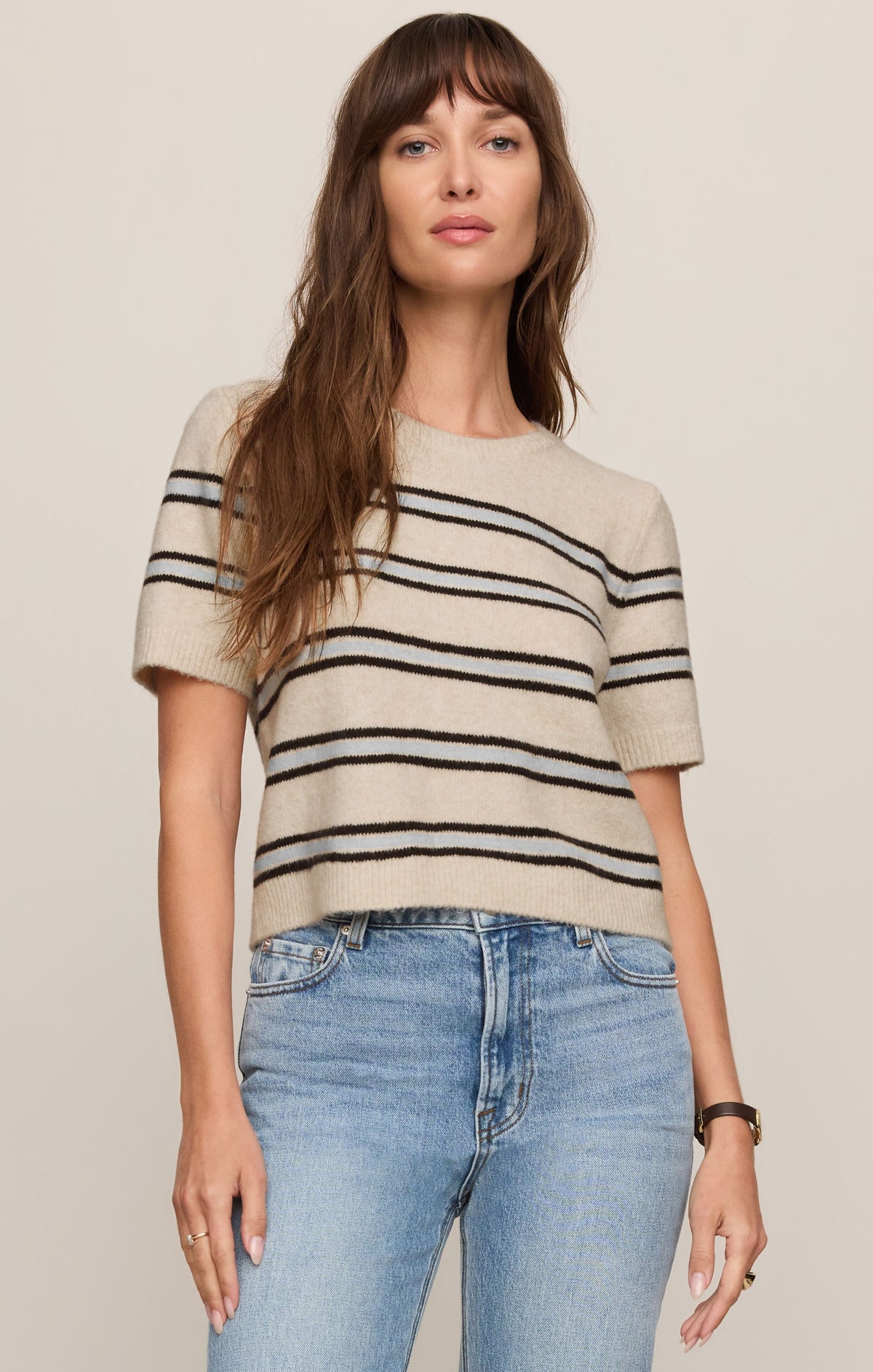 Gatewood Stripe Sweater Tee