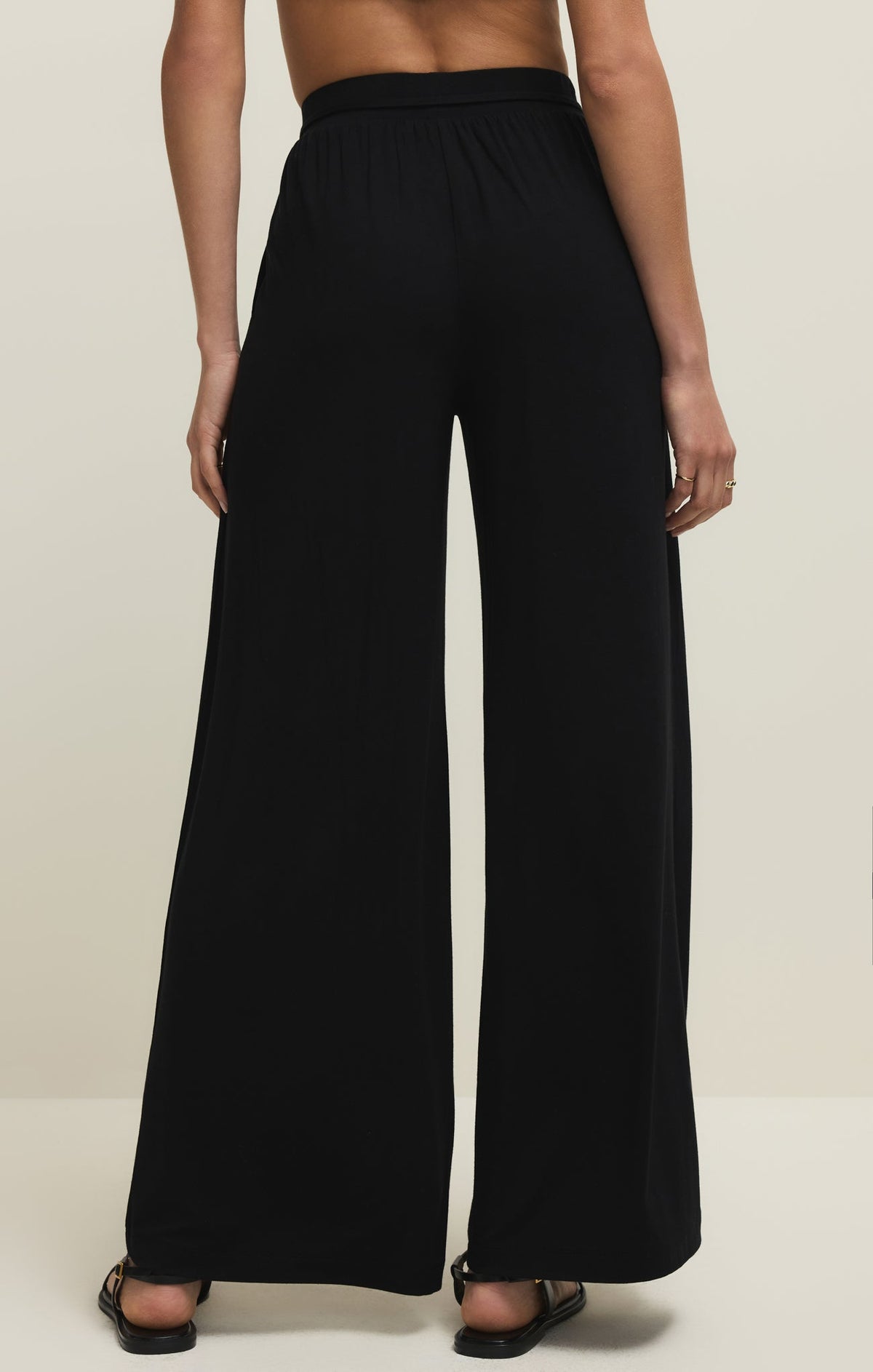 Lydia Wide Leg Stretch Pant