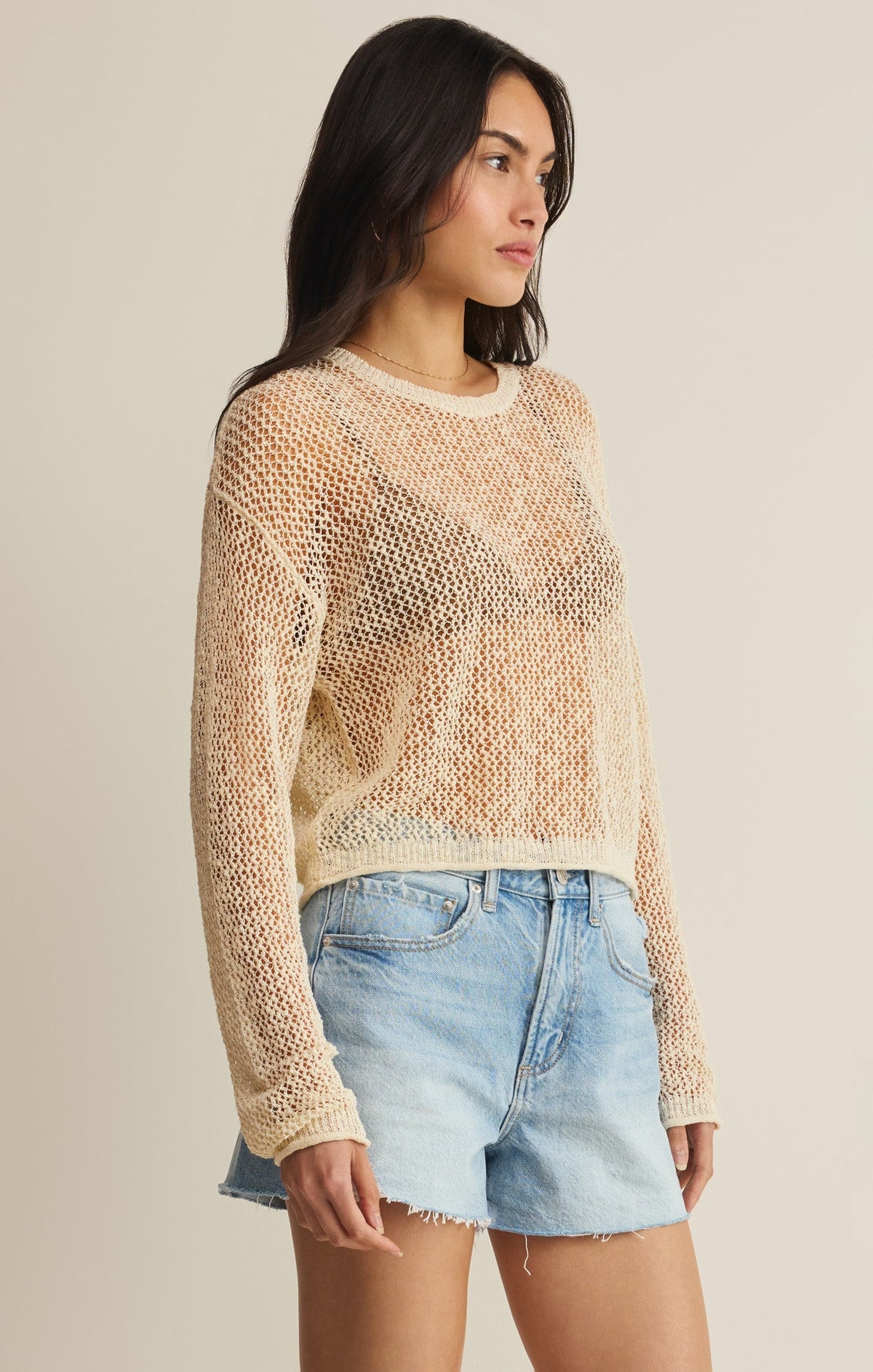 Open Terrain Crochet Sweater