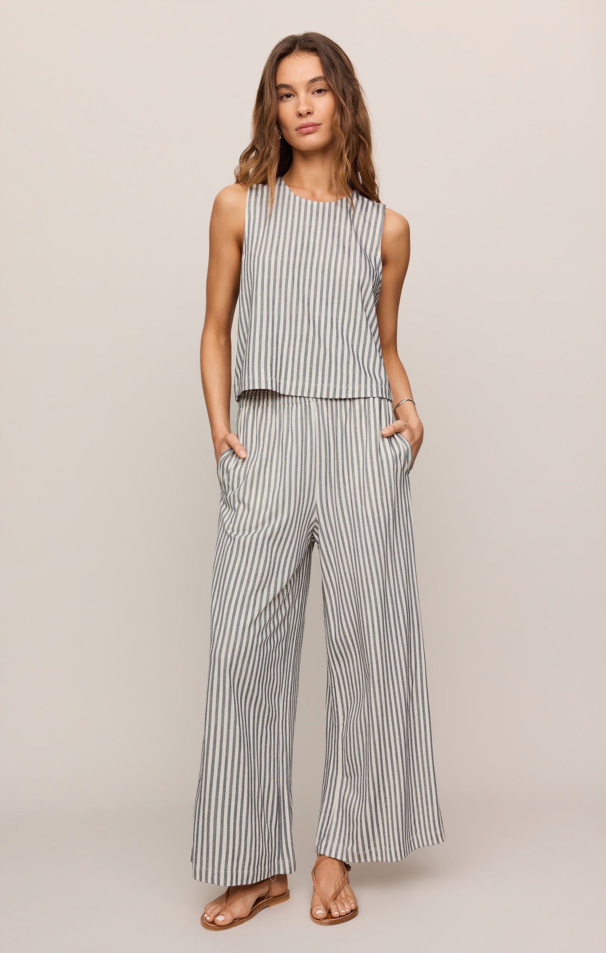 Sloane Knit Striped Tank Top