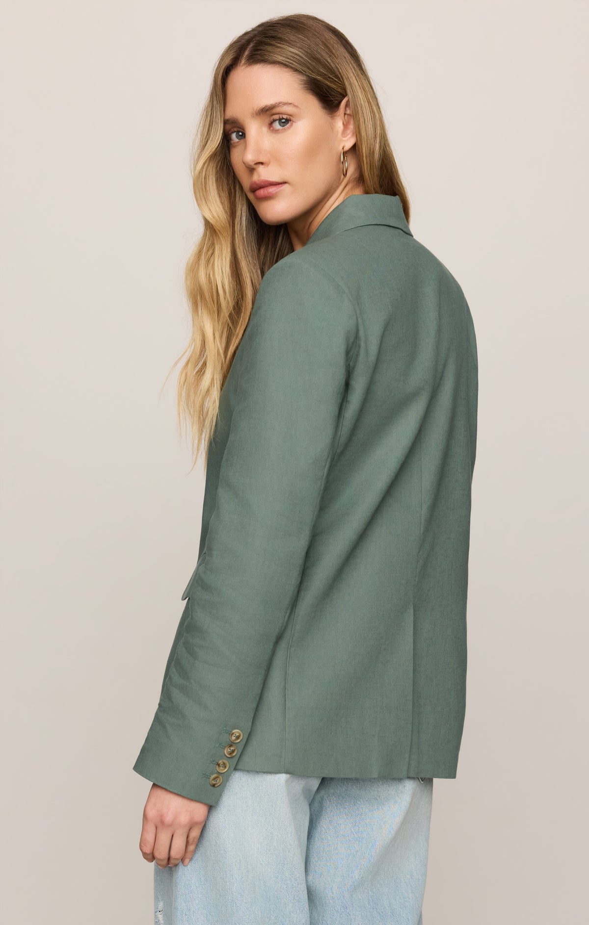 Evan Linen Blazer