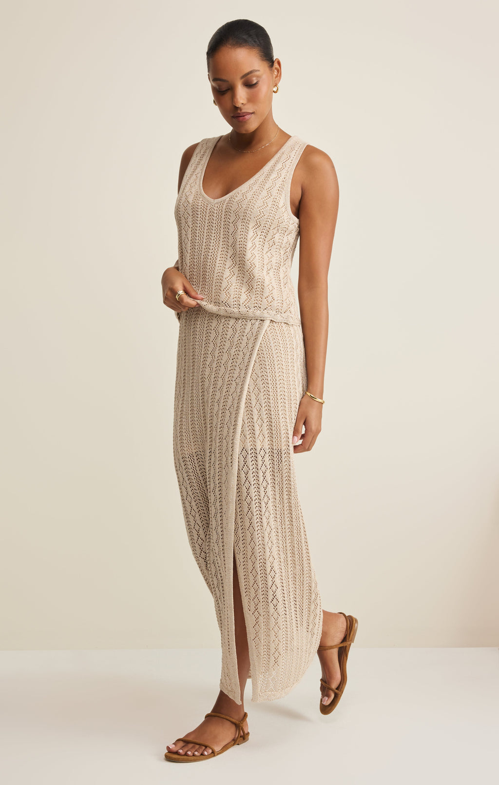 Glimmer Midi Skirt