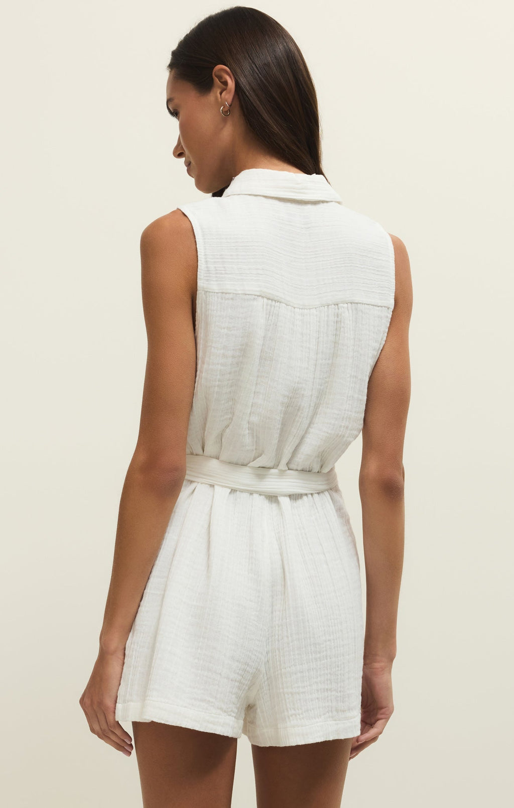 New Light Airy Gauze Romper