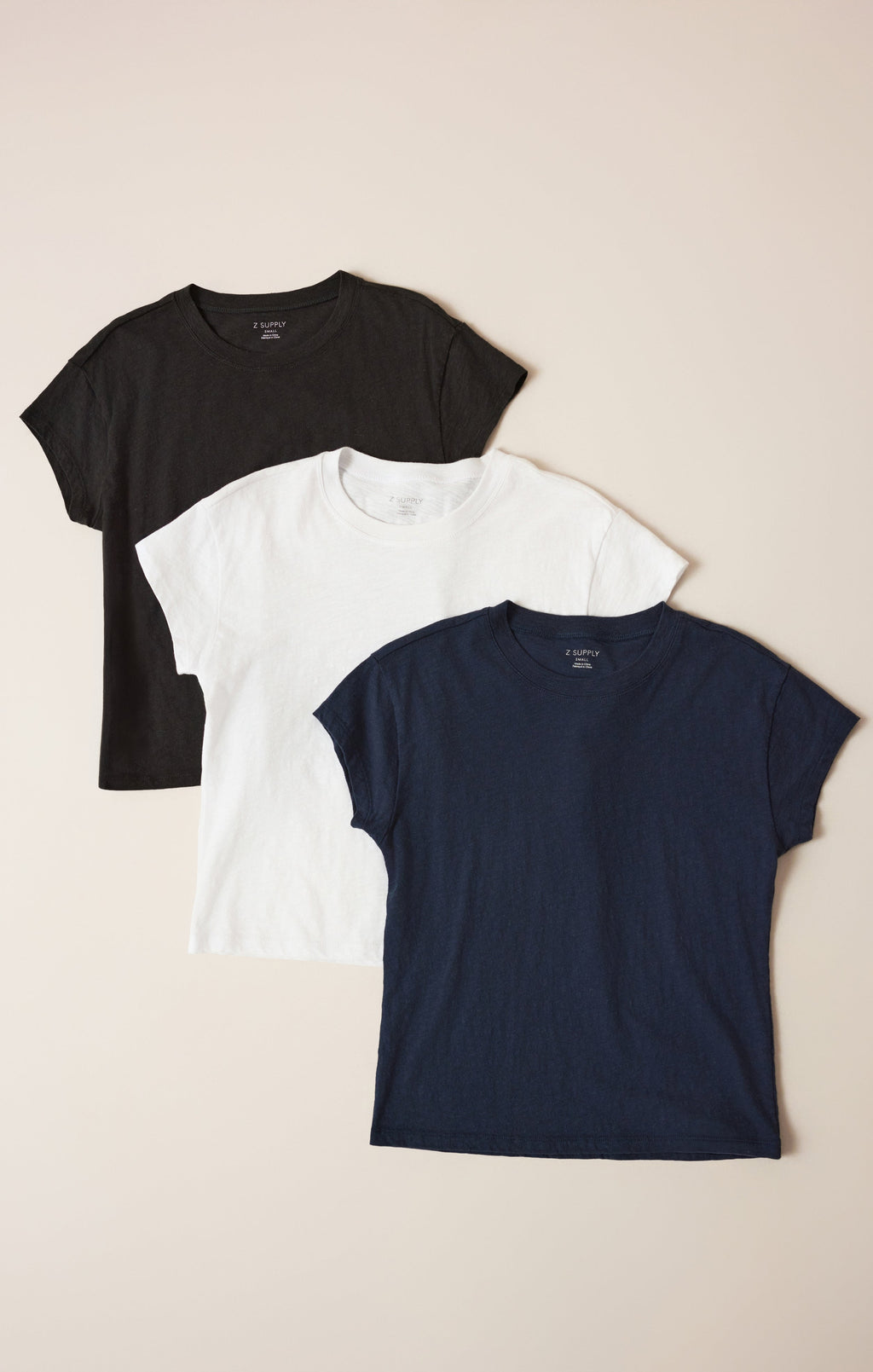 Modern Slub Tee 3-Pack