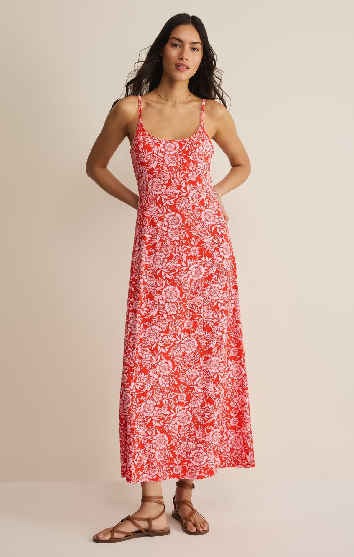 Charisma Ona Floral Midi Dress
