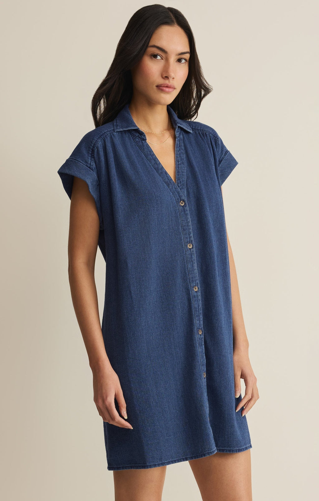 Shellbound Twill Dress