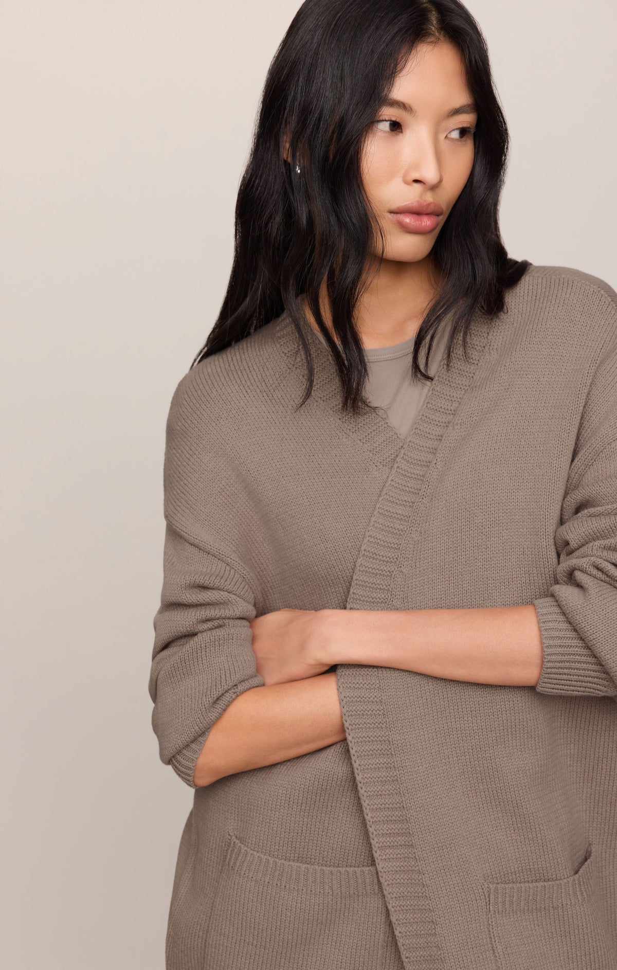 Sanborn Open Cardigan