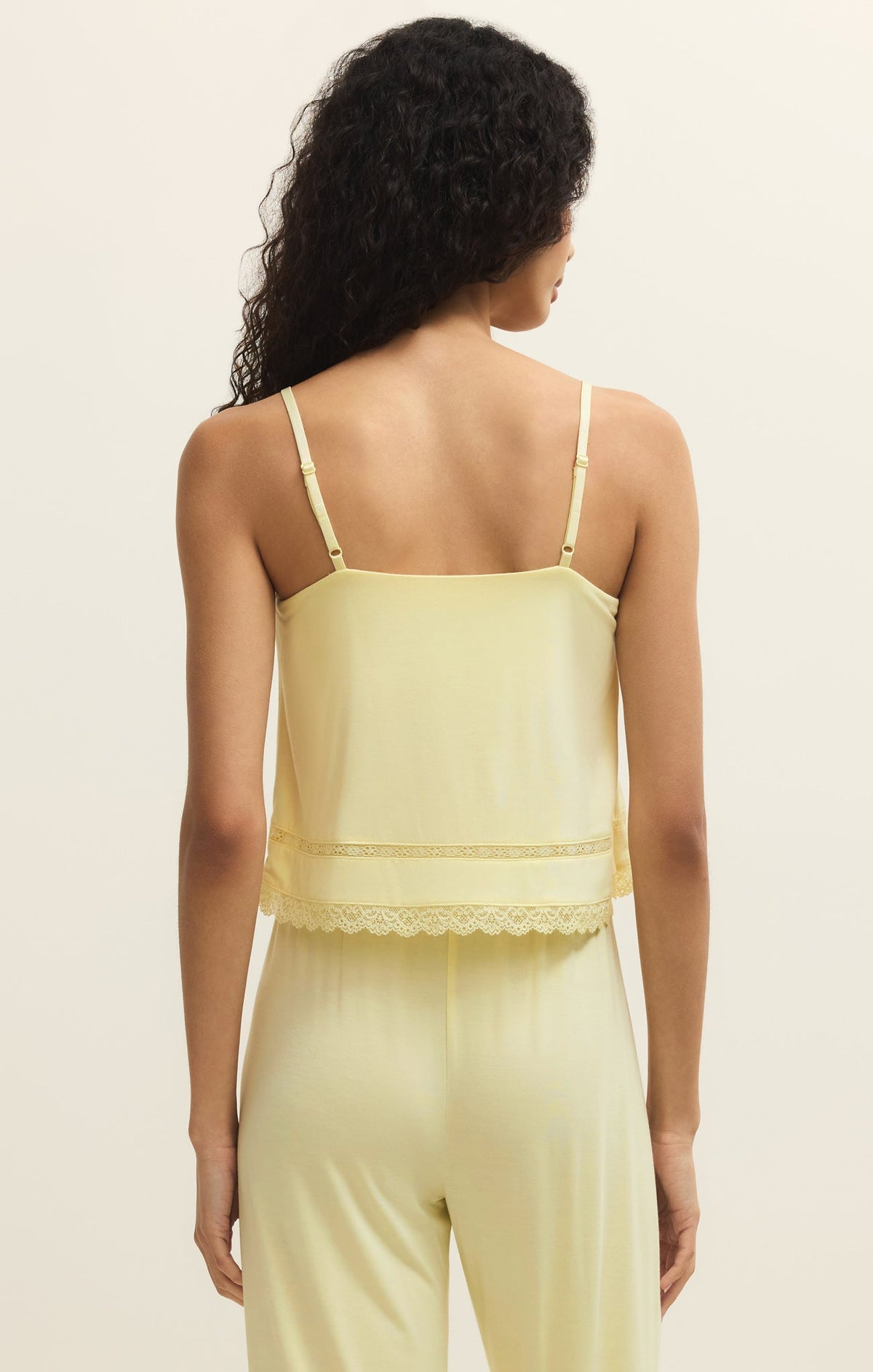 Gigi Cropped Lace Cami