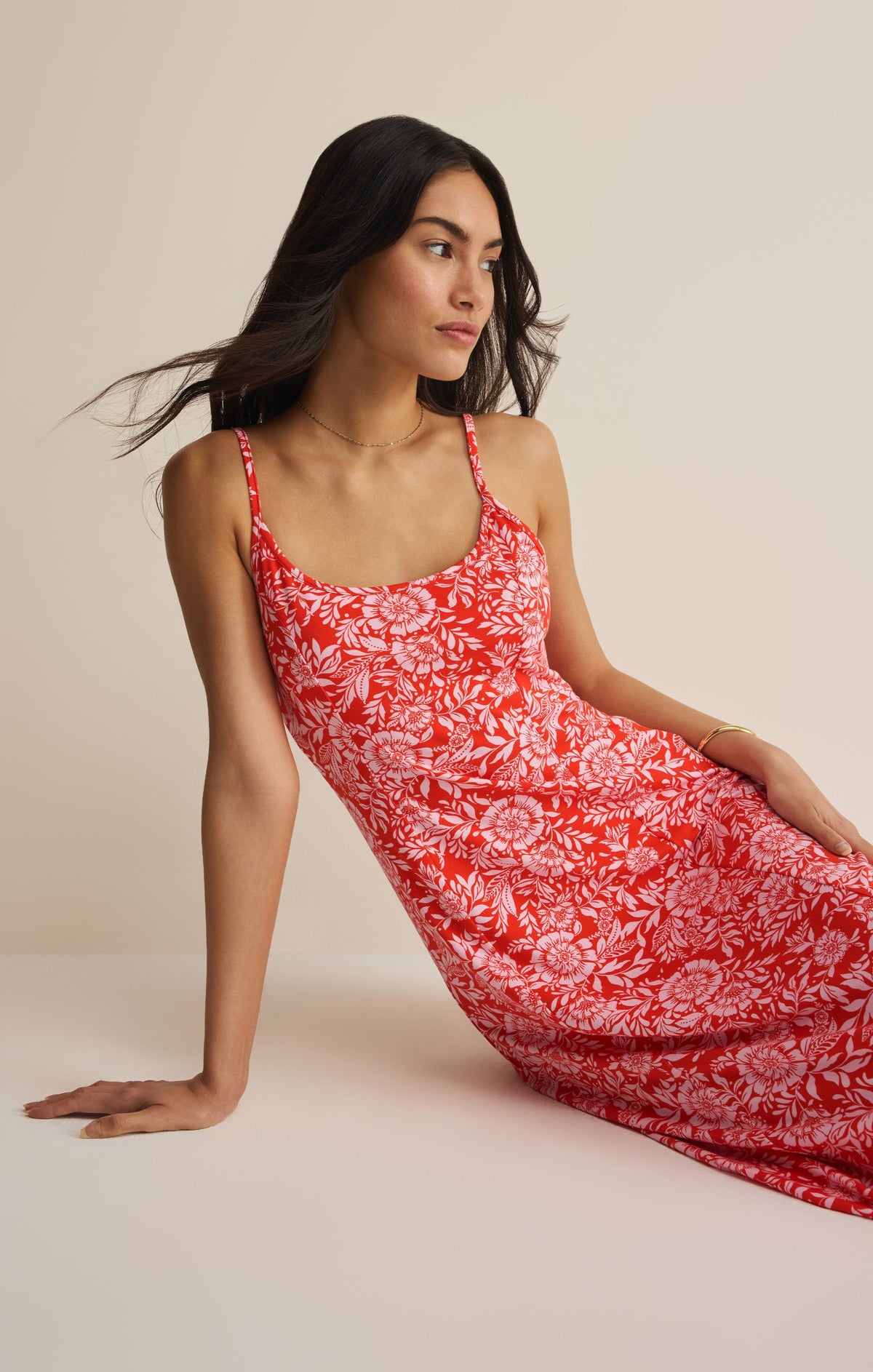 Charisma Ona Floral Midi Dress