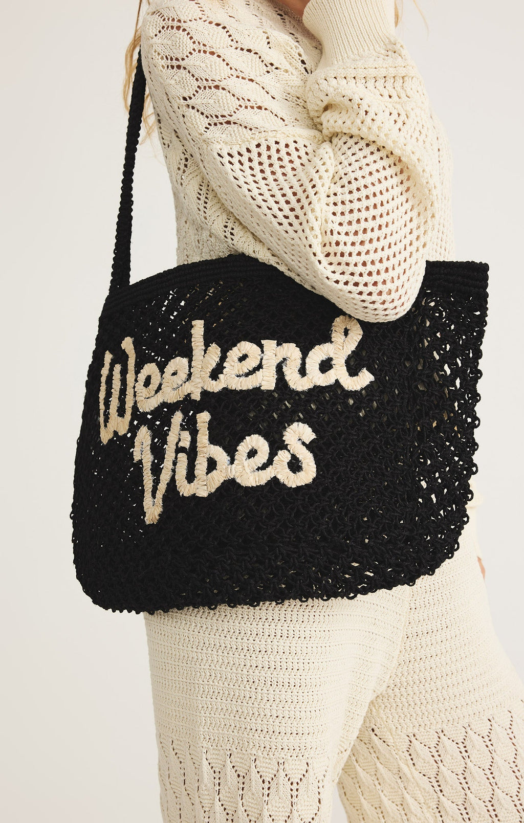 Woven Jute Tote Bag