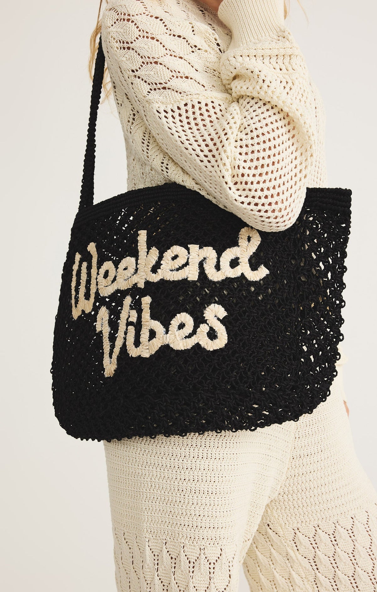 Woven Jute Tote Bag