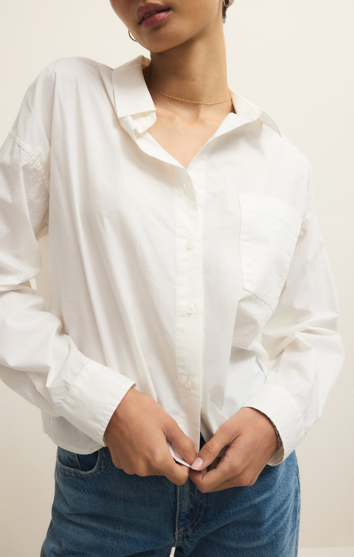 Lisette Poplin Top