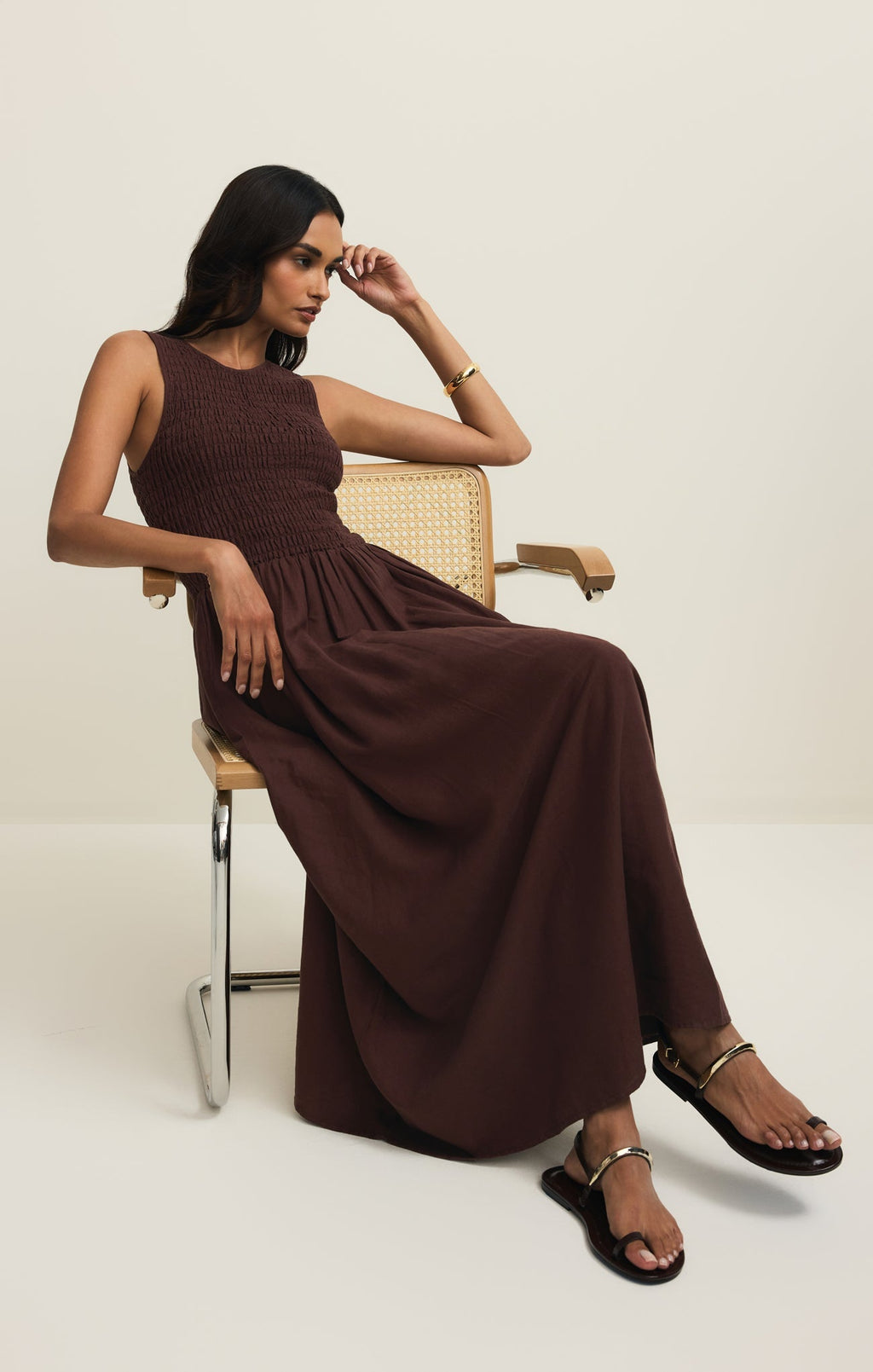 Juniper Linen Maxi Dress