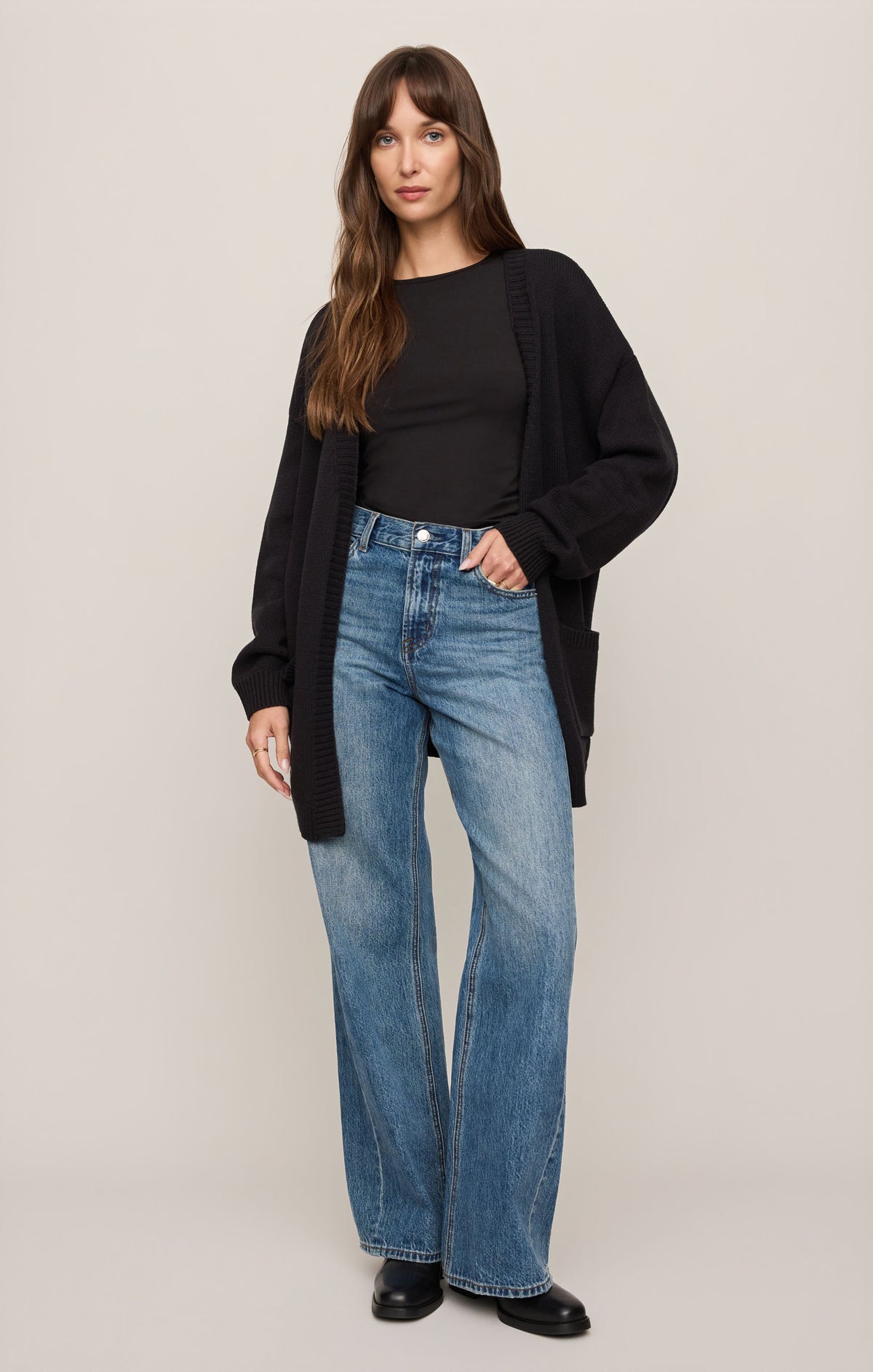 Sanborn Open Cardigan
