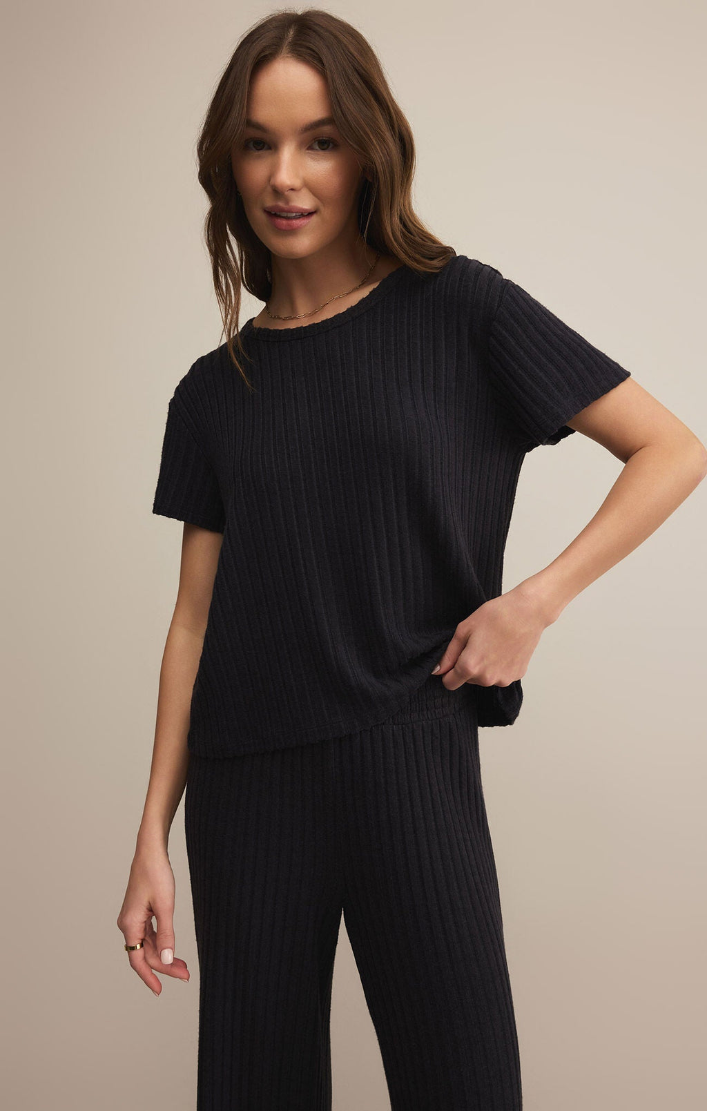 Kara Rib Tee
