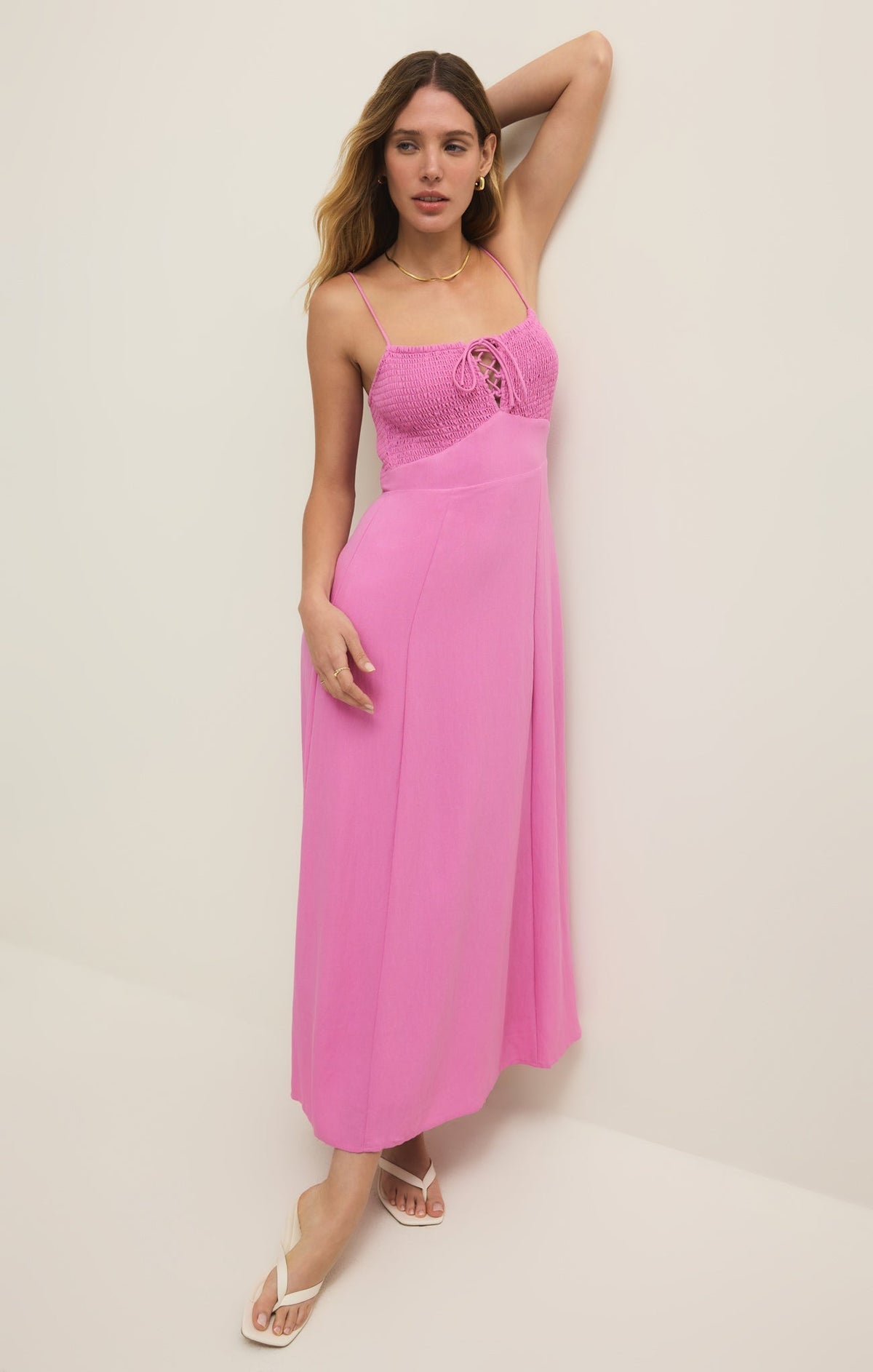 Granada Airy Gauze Maxi Dress