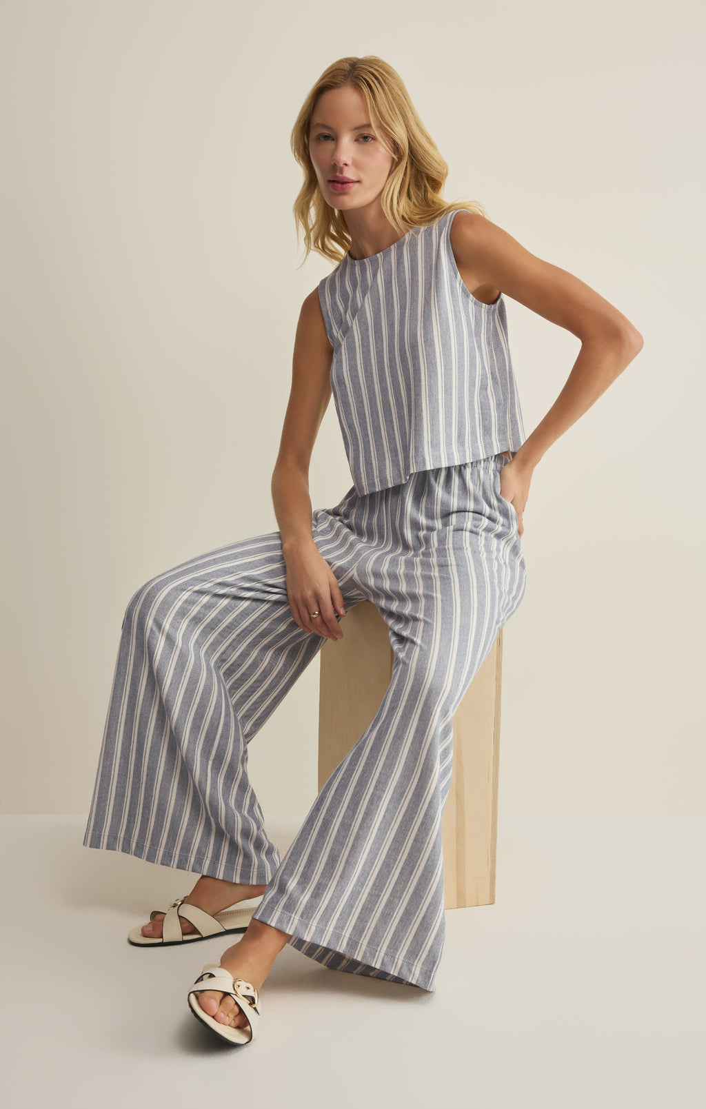 Sloane Knit Striped Tank Top