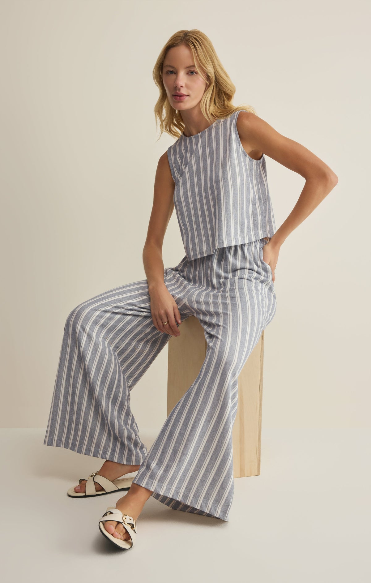 Sloane Knit Striped Tank Top