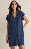 Shellbound Twill Dress