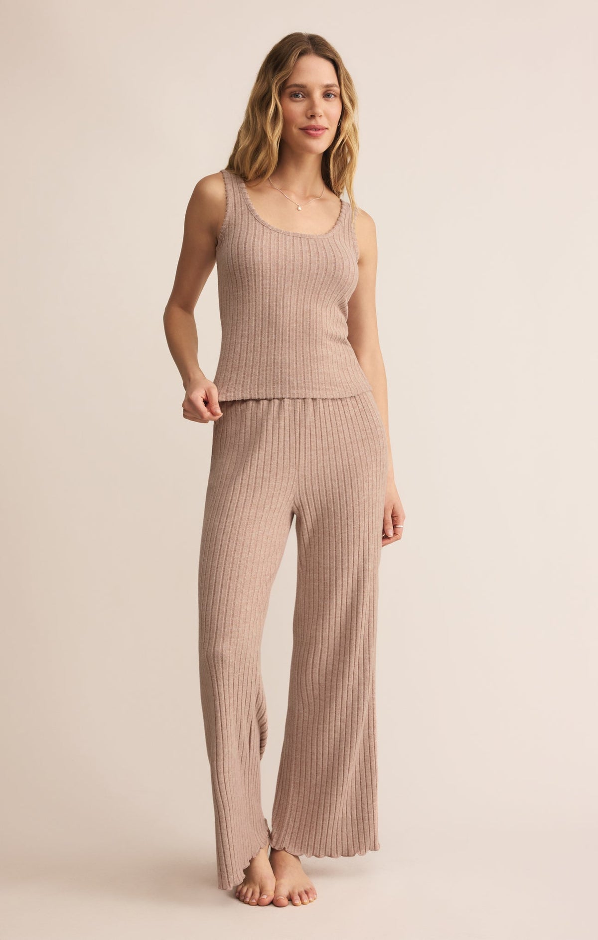 Double Scoop Silky Rib Tank
