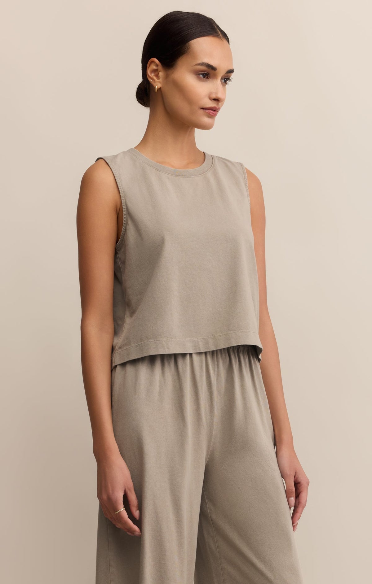 Sloane Cotton Jersey Tank