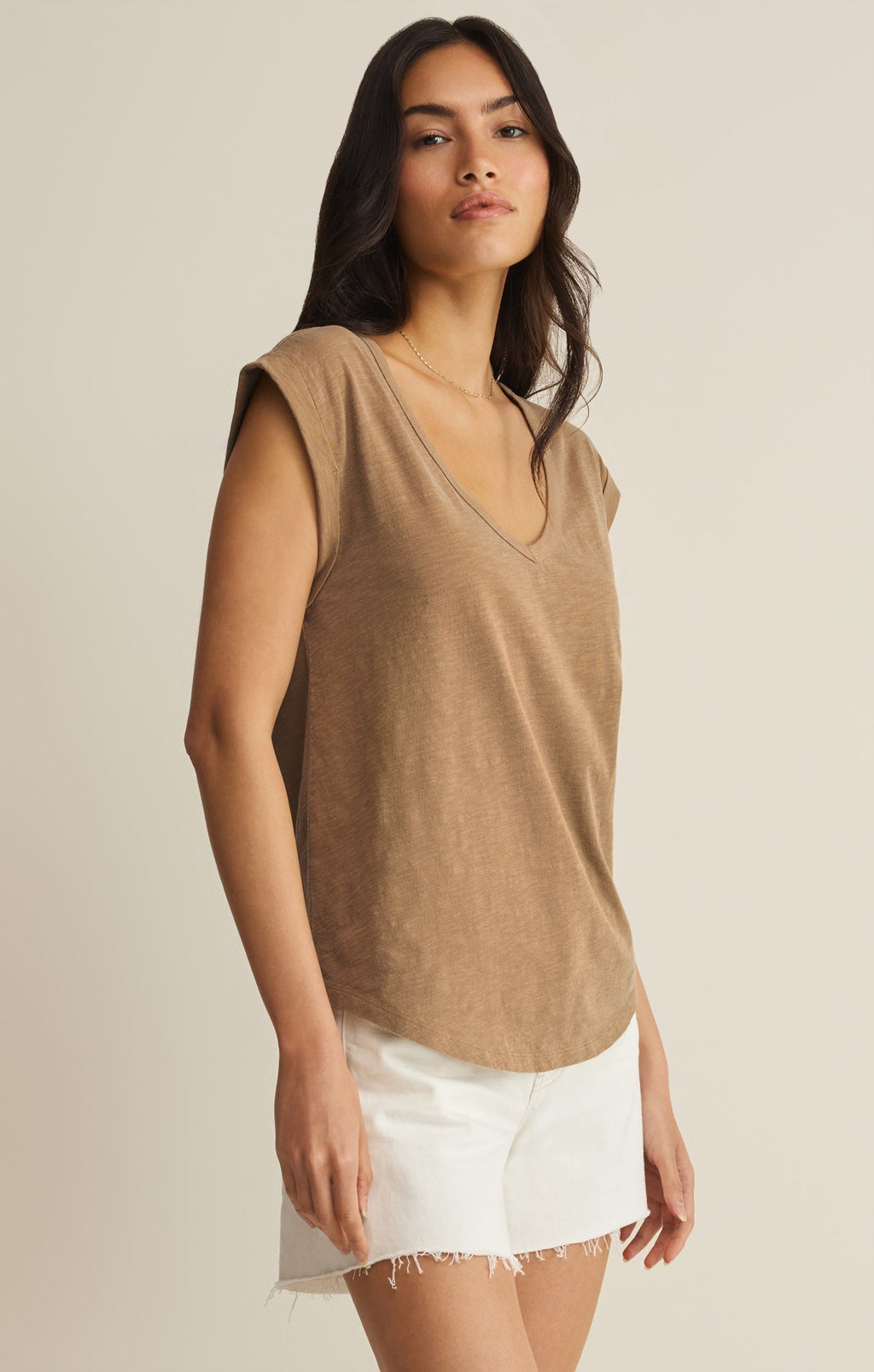 Per Diem V-Neck Tee