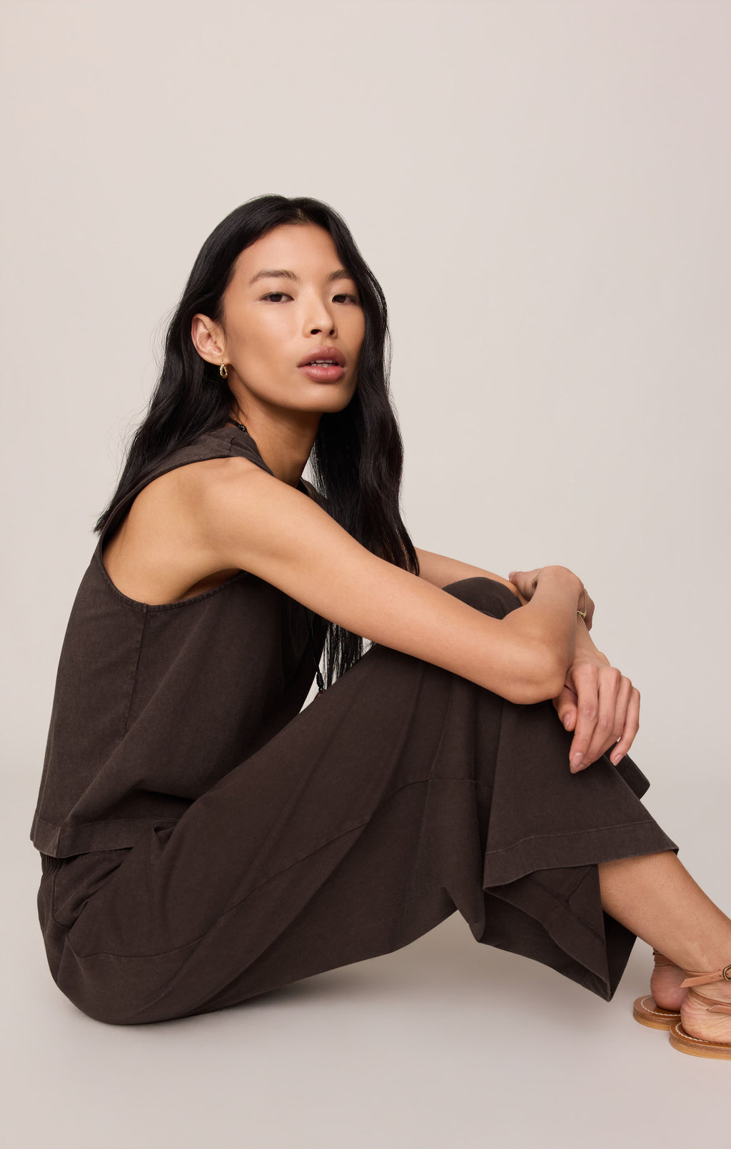 Sloane Cotton Jersey Tank