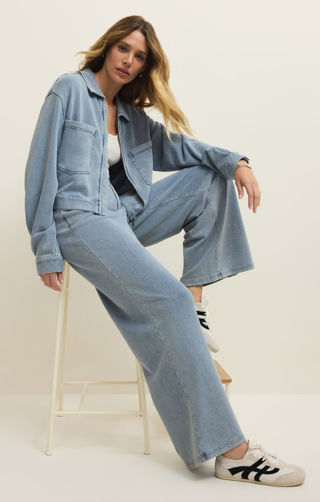 Heritage Knit Denim Jacket