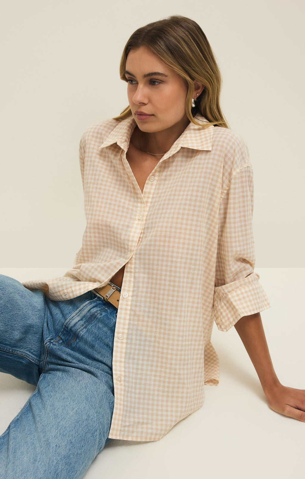 Seaport Gingham Button Up