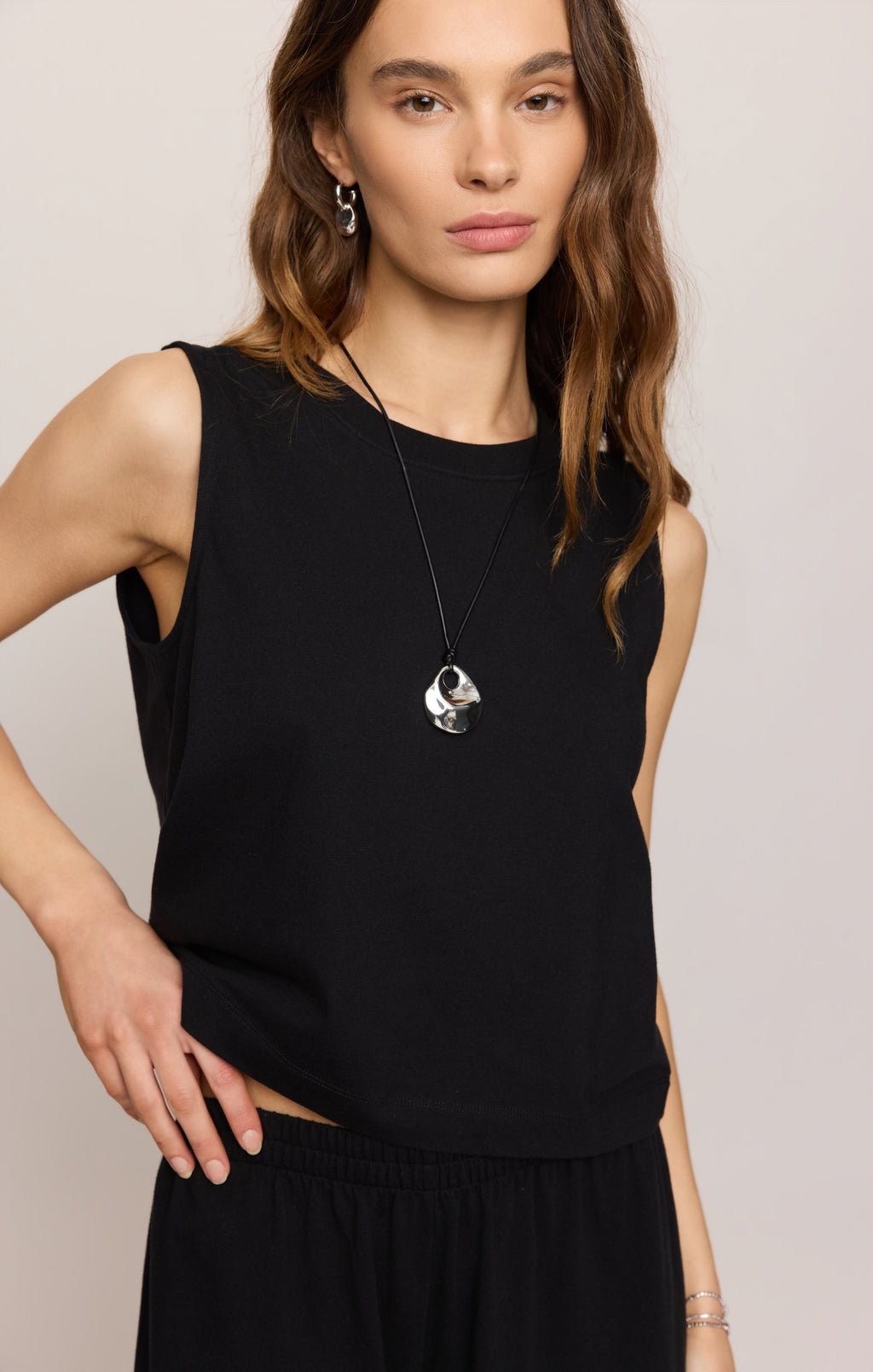 Sloane Cotton Jersey Tank