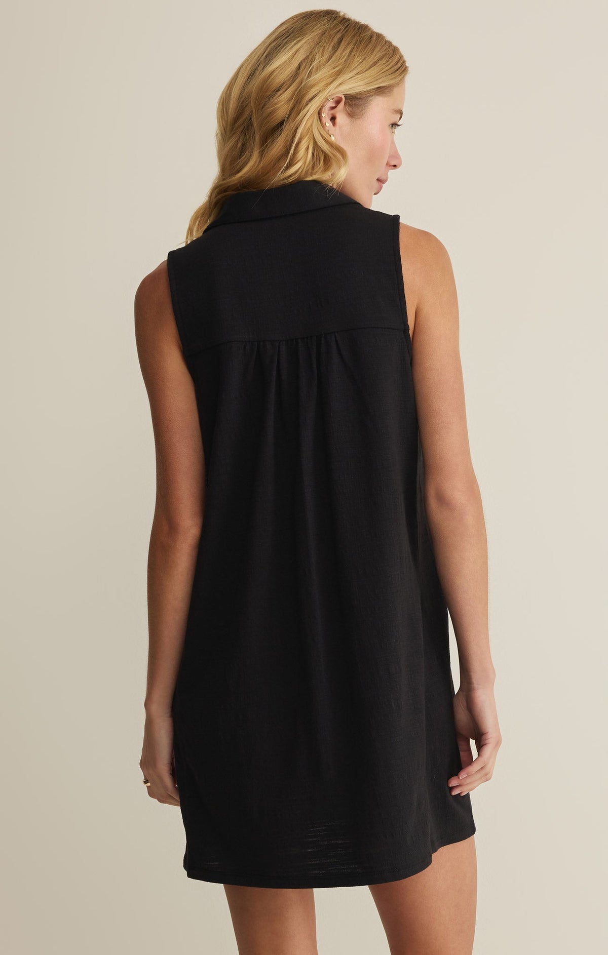 New Light Textured Mini Dress